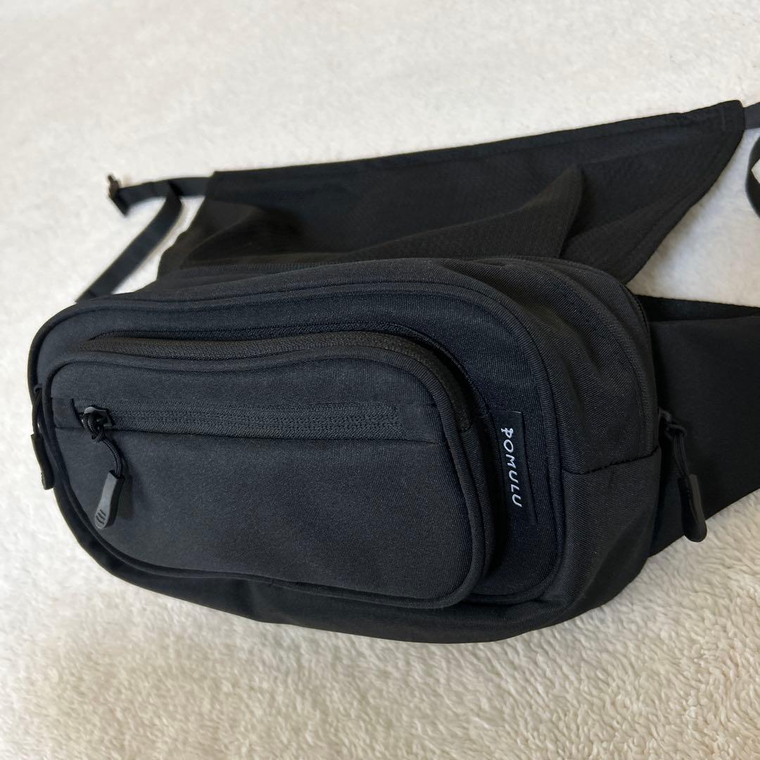 【ほぼ新品】POMULU 2WAYヒップシート ブラック