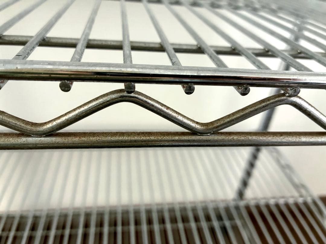 シルバーラック　スチールラック　メタルラック　5段　156×76×46