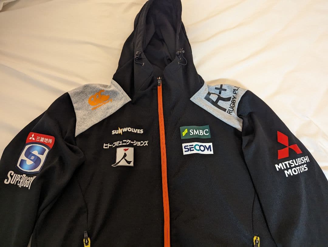 ★ラスト1点★　サンウルブズ　支給品　プラクティスフルジップパーカー