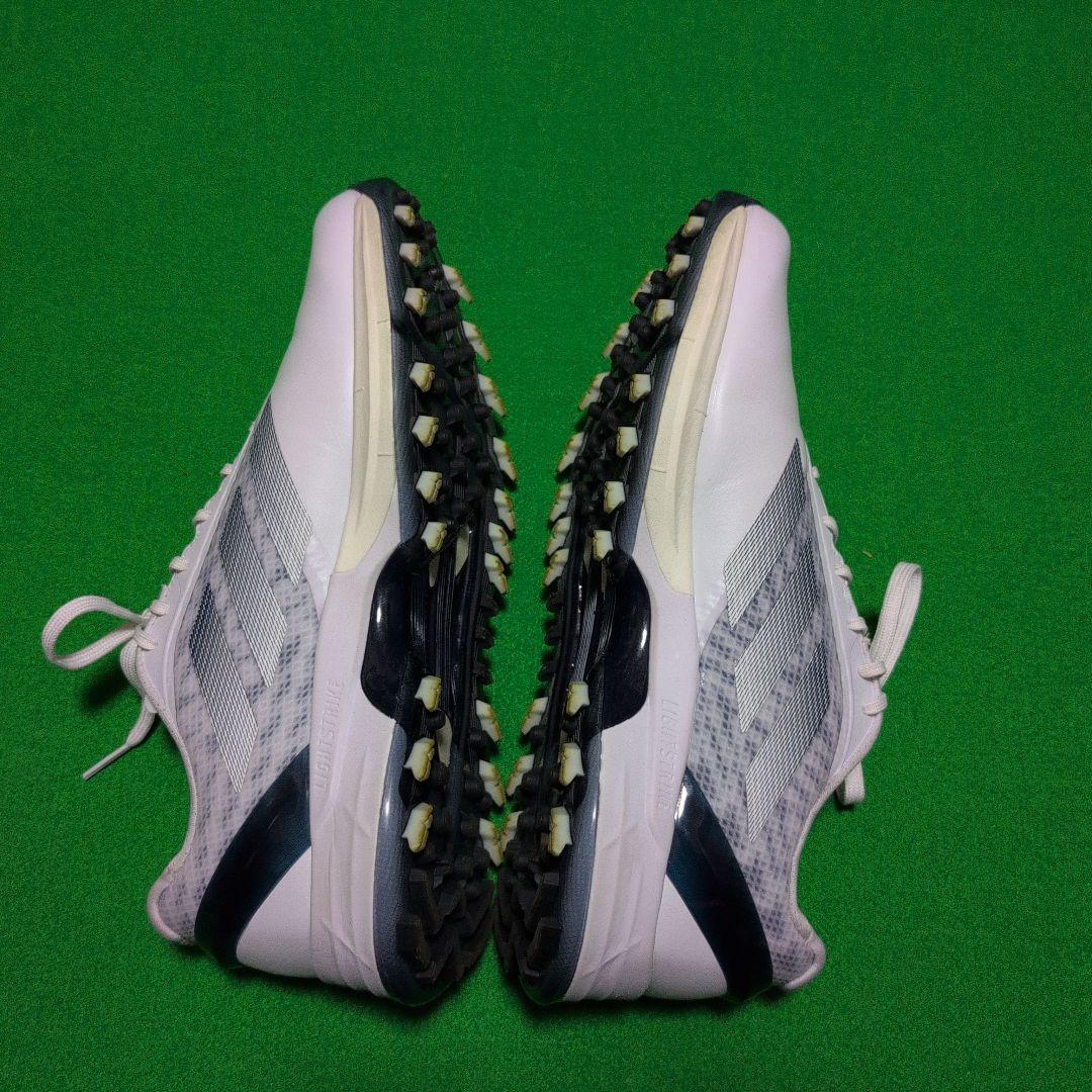 アディダス Adizero ゴルフシューズ ホワイト