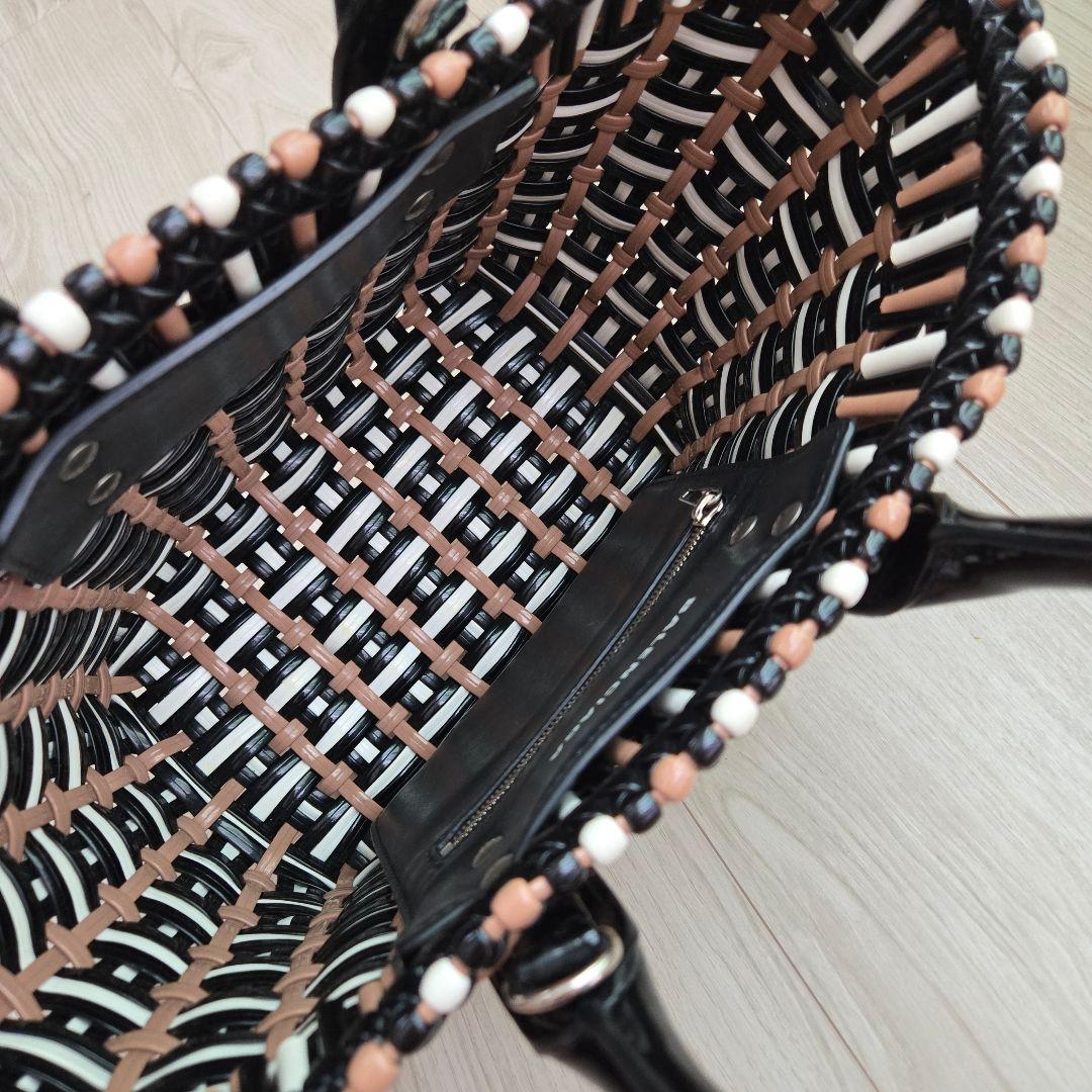 日本限定✨バレンシアガ ビストロ XS バスケット バッグ 2way エナメル