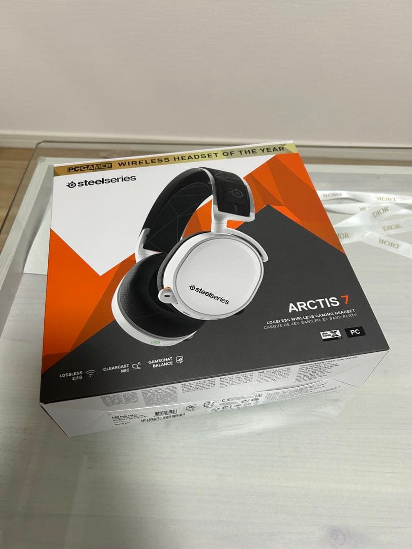 【美品】 Steelseries ARCTIS 7 ワイヤレス ブラック