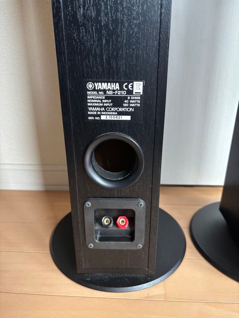 最終値下げ　YAMAHA ヤマハ NS-F210 ブラック　スピーカー2本セット