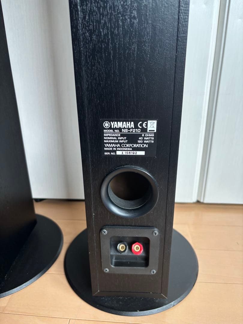 最終値下げ　YAMAHA ヤマハ NS-F210 ブラック　スピーカー2本セット