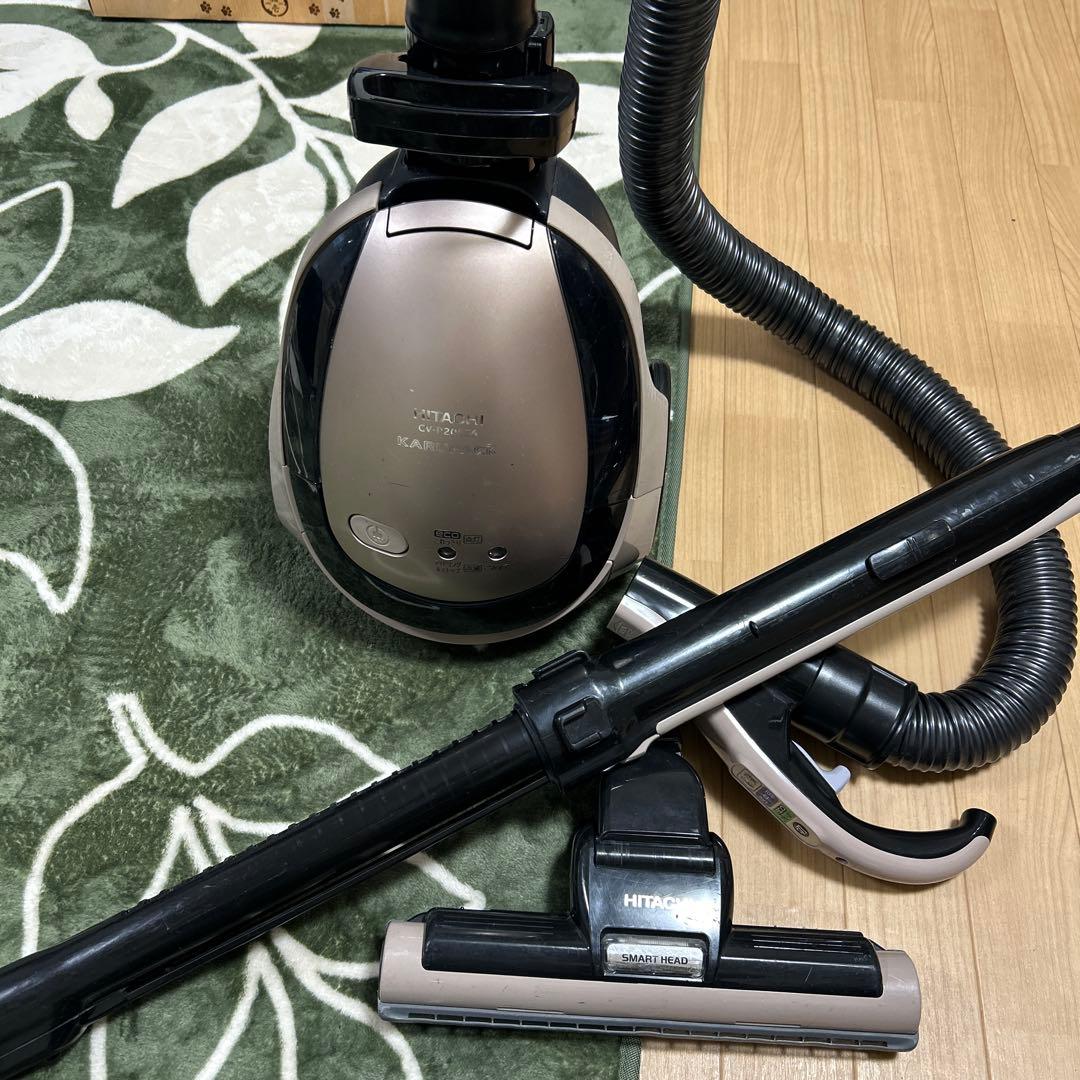 HITACHIキャニスター掃除機 2019年製 パックフィルター17枚付き