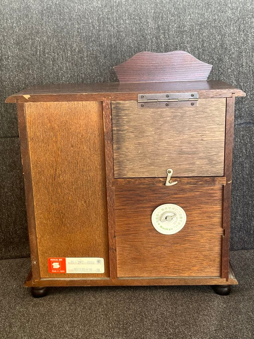 ラビットハウス SANKYO オルゴール ジュエリーボックス アンティーク