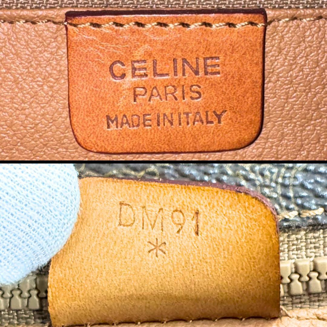 リチギ CELINE セリーヌ ショルダーバッグ ヴィンテージ マカダム柄