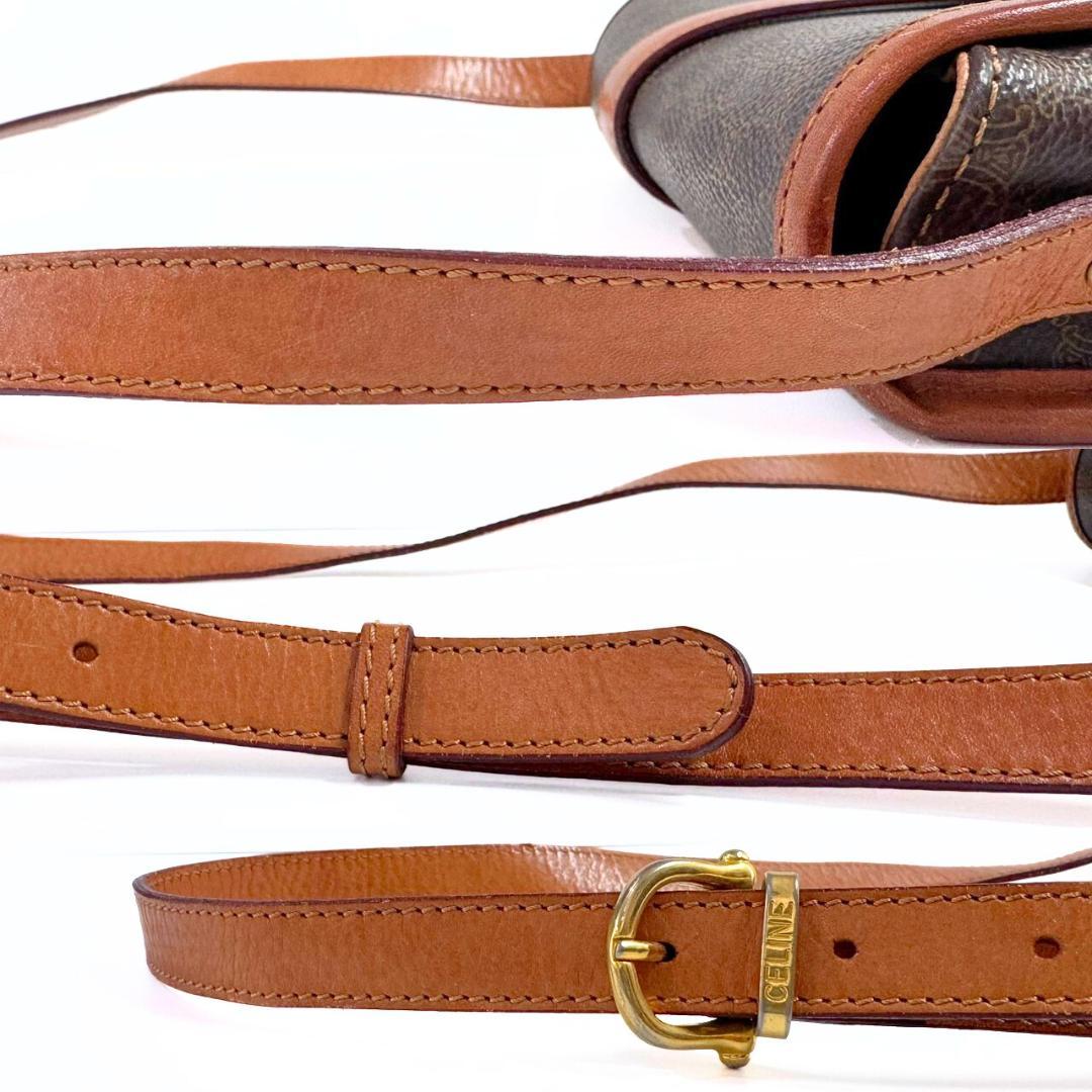 リチギ CELINE セリーヌ ショルダーバッグ ヴィンテージ マカダム柄