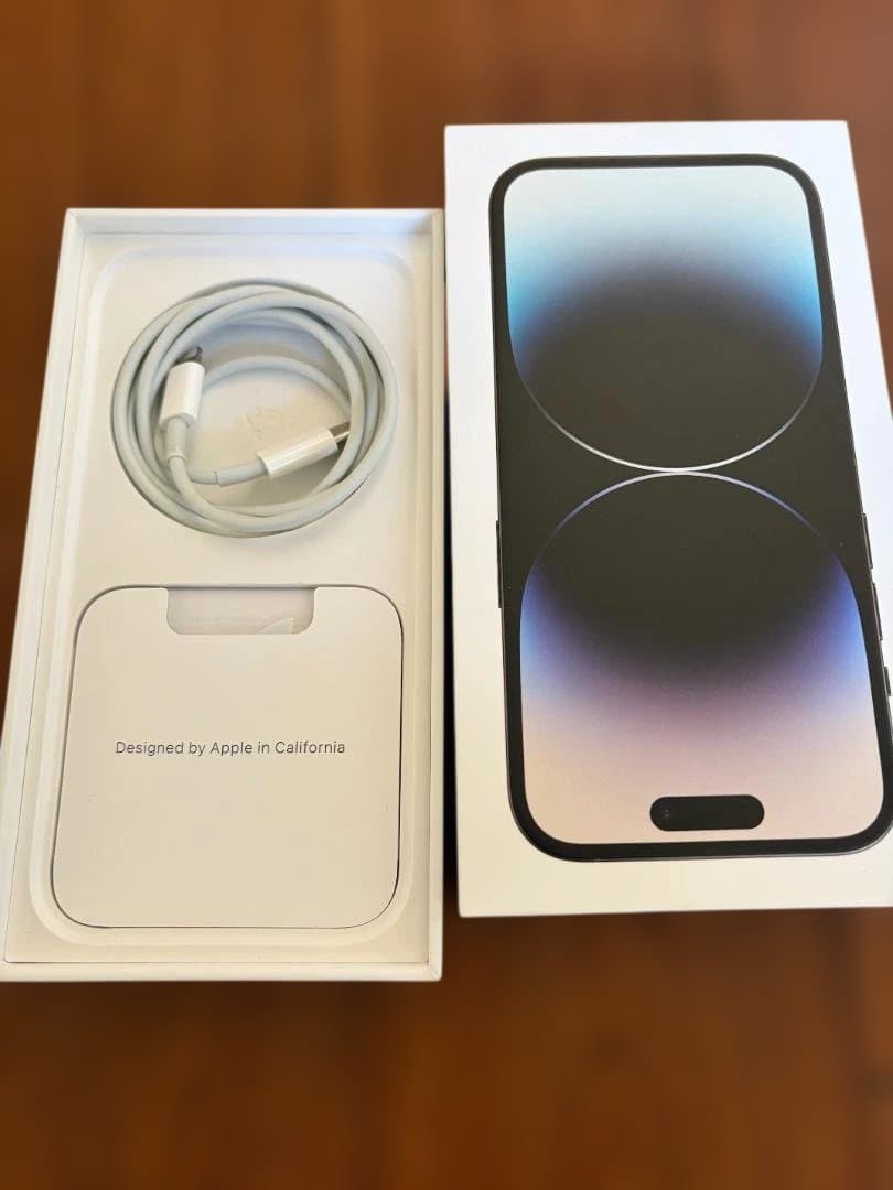 Apple iPhone 14 Pro 128GB スペースブラックSIMフリー