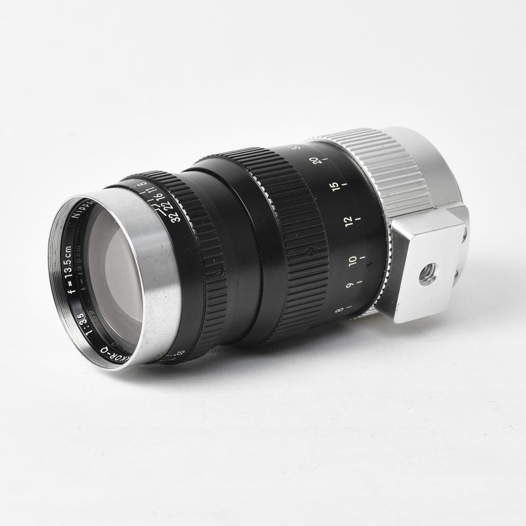 Nikon NIKKOR-Q 13.5cm f3.5 L39マウント 撮影画像有