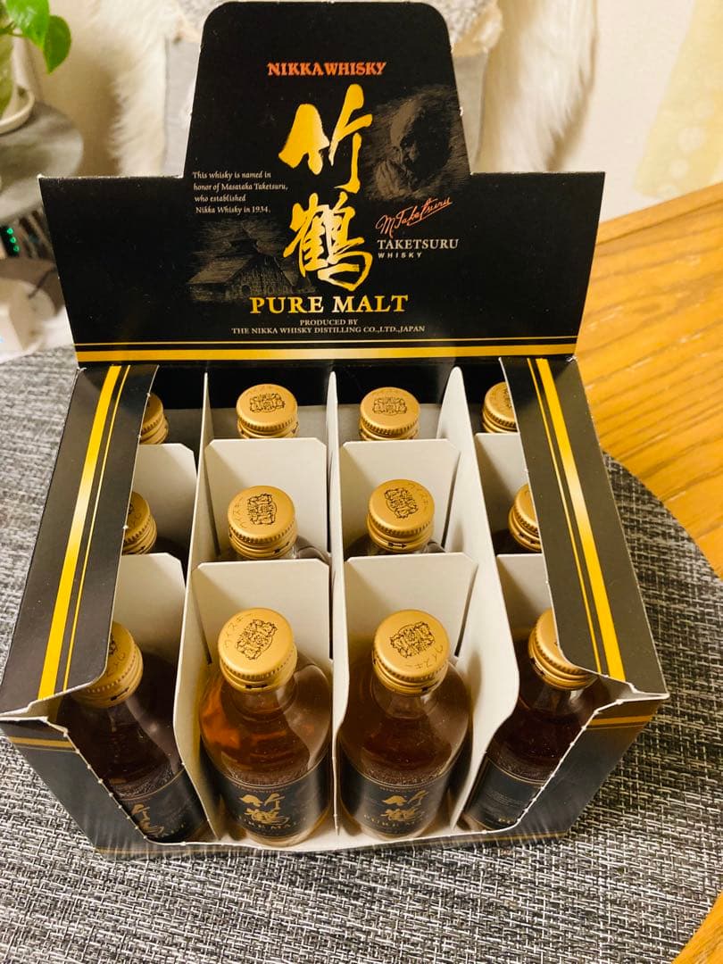 ★希少箱付き‼竹鶴旧ミニボトル12本セット★新品未開封品⭐︎28日迄出品