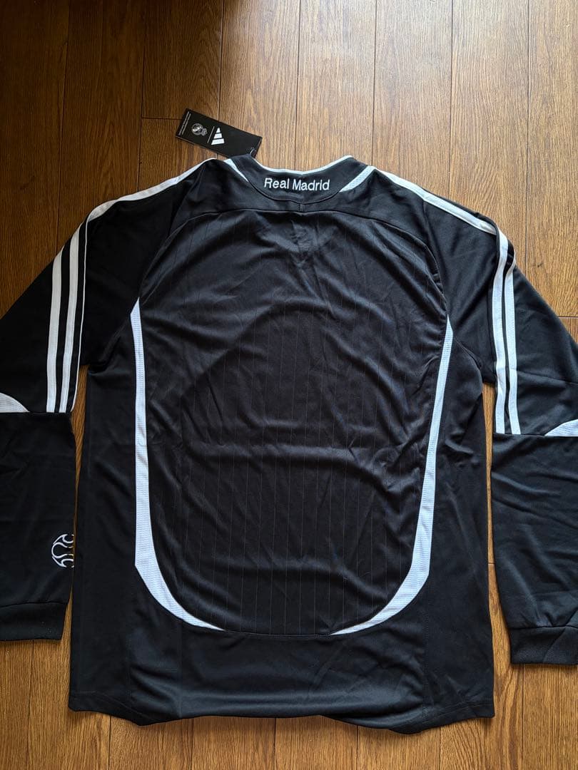 レアル・マドリード 03/04 新品 ヴィンテージ ユニフォーム 黒adidas