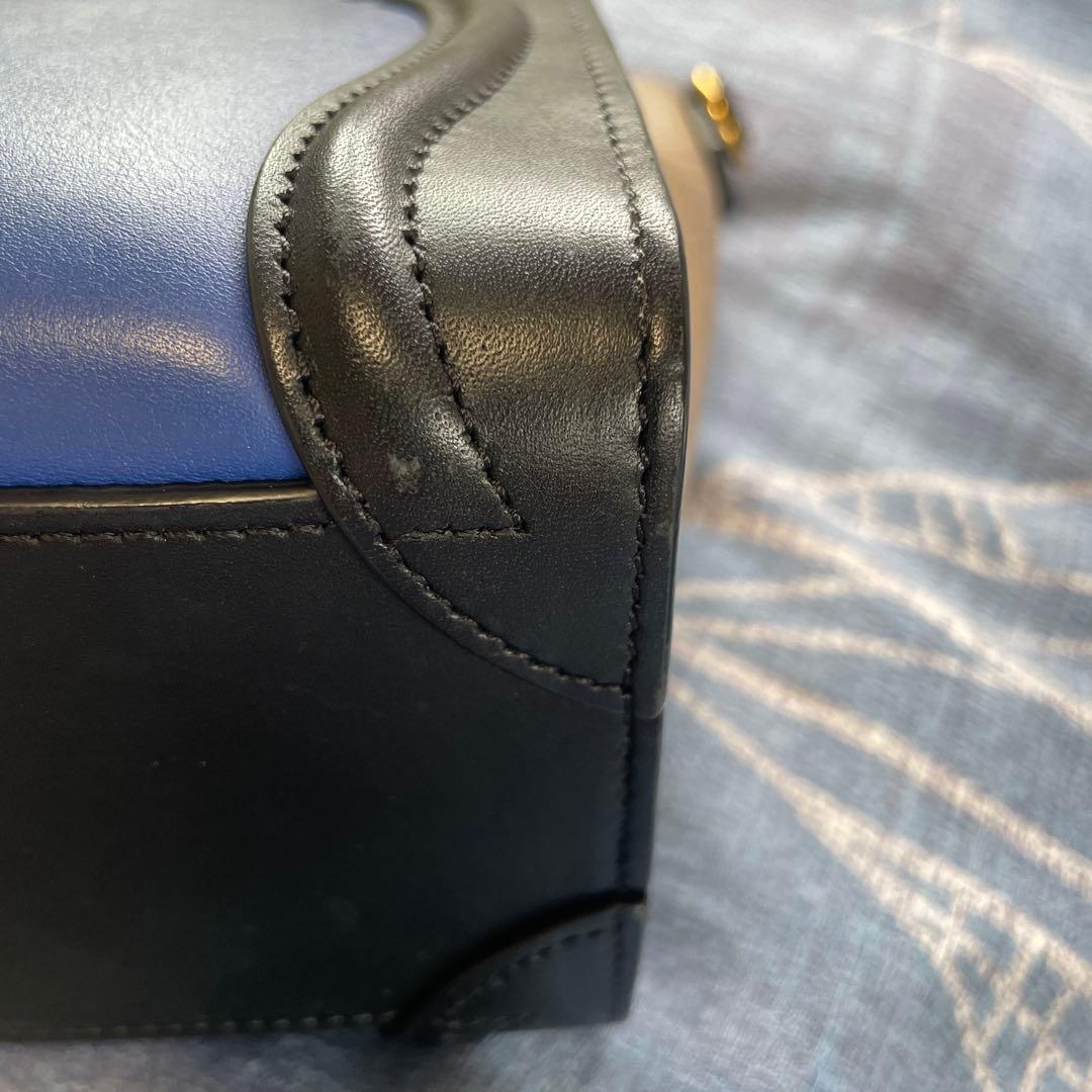 11/23値下げ　CELINE ラゲージ　ナノショッパー ハンドバッグ　セリーヌ