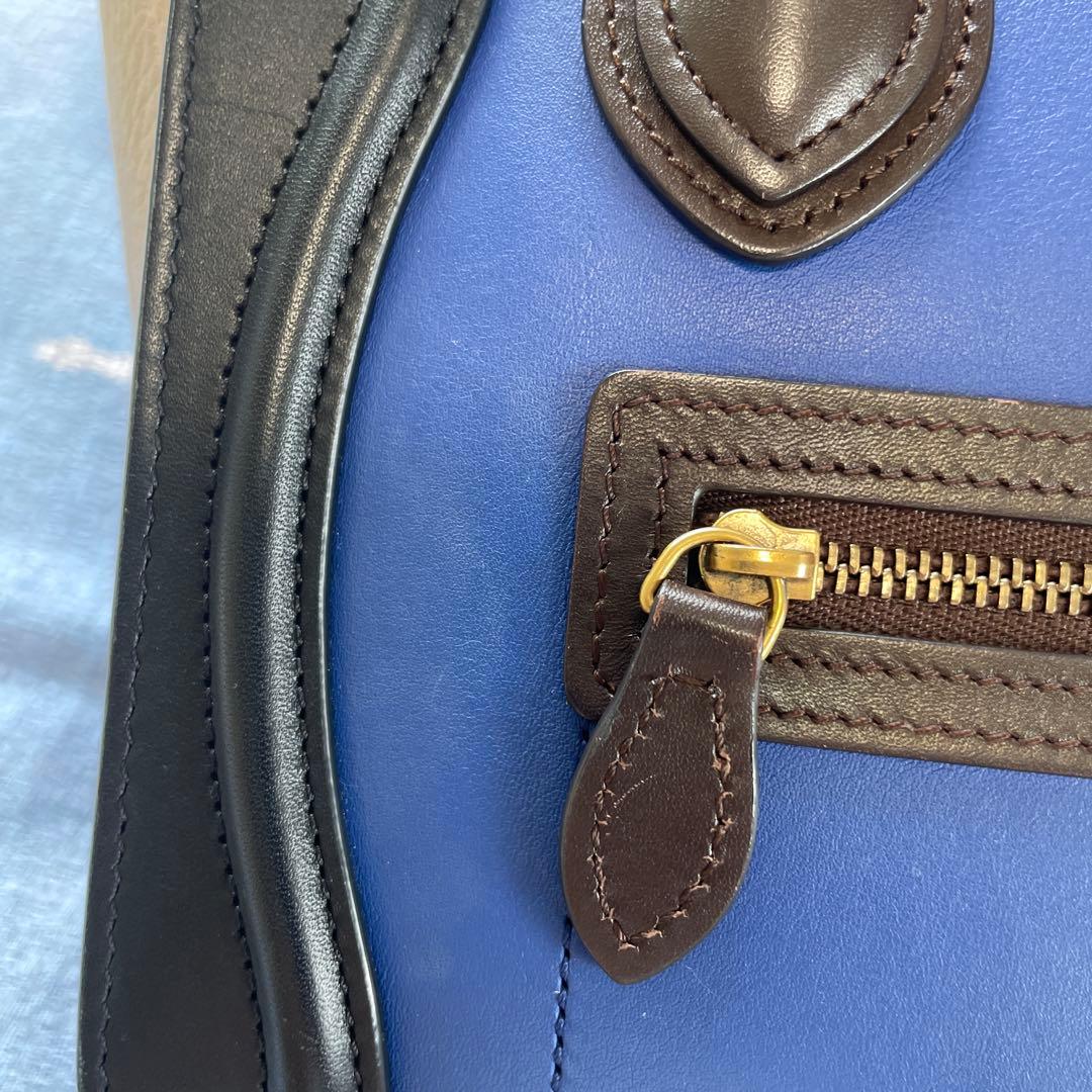 11/23値下げ　CELINE ラゲージ　ナノショッパー ハンドバッグ　セリーヌ