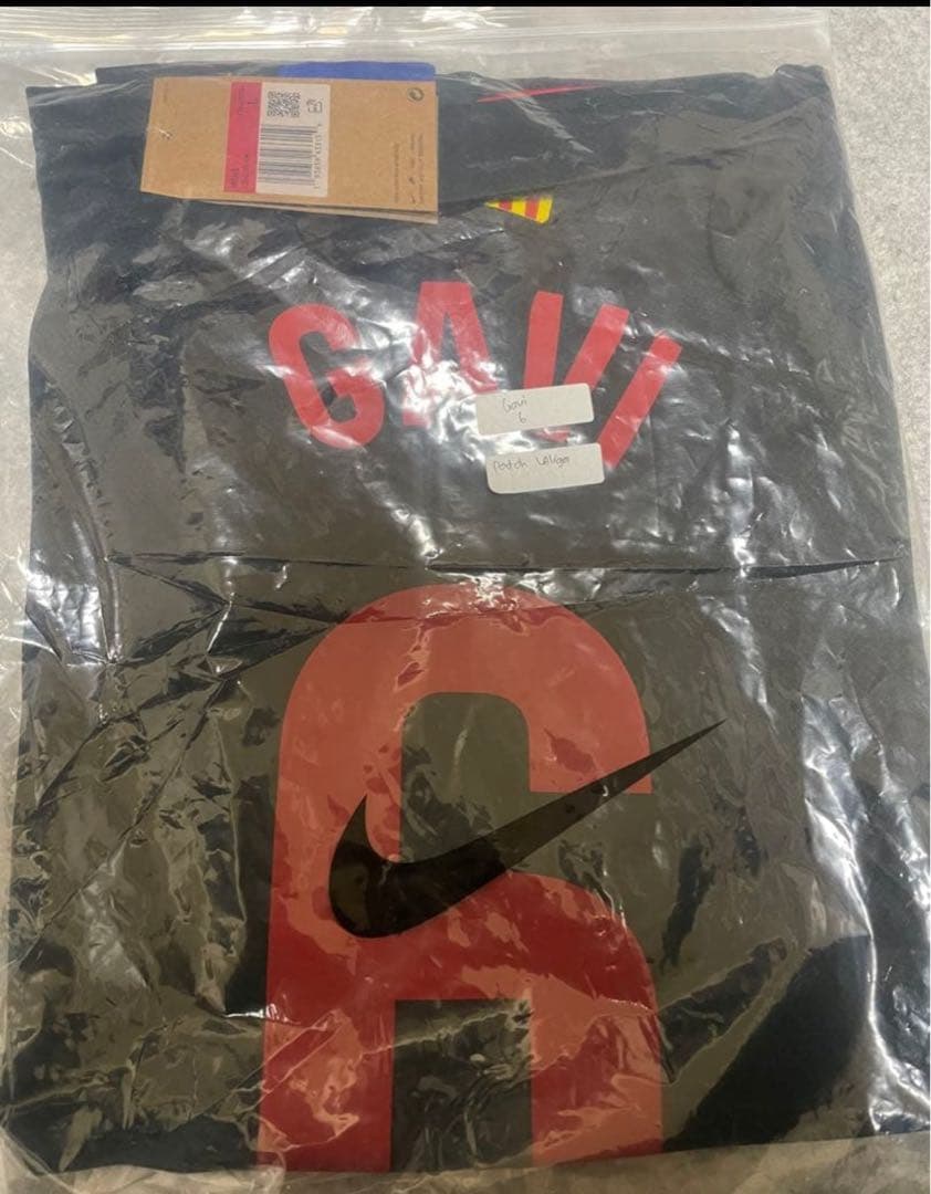 バルセロナ　選手支給品　24/25アウェイユニフォーム　ガビ