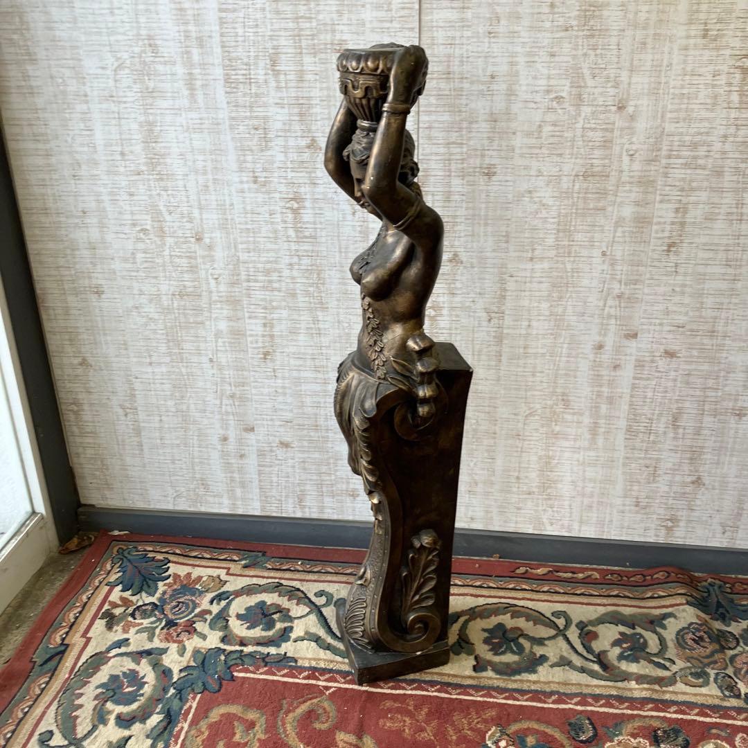 アンティーク 大型 ヴィーナス ブロンズ像 女神像 置物 オブジェ レトロ