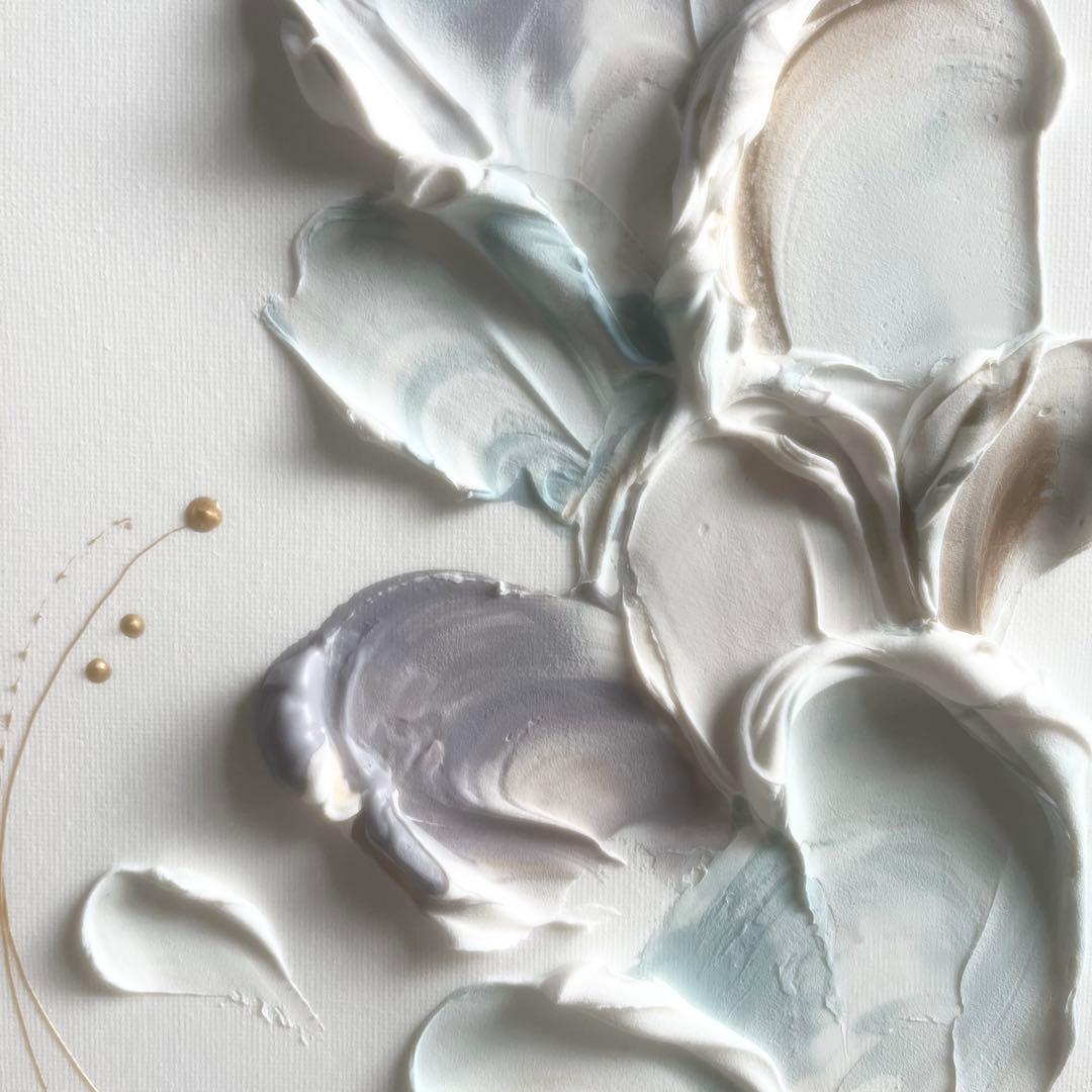 現代アート　35×26㎝　フレーム付き　インテリア　モダン　アートパネル　抽象画