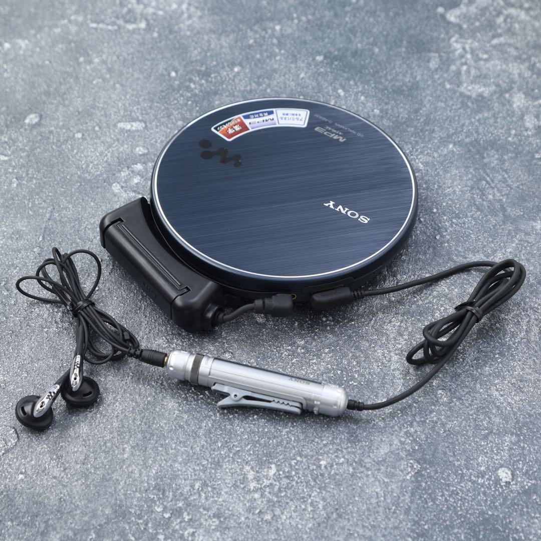【完動・美品】SONY CD WALKMAN D-NE830 純正リモコン等付属