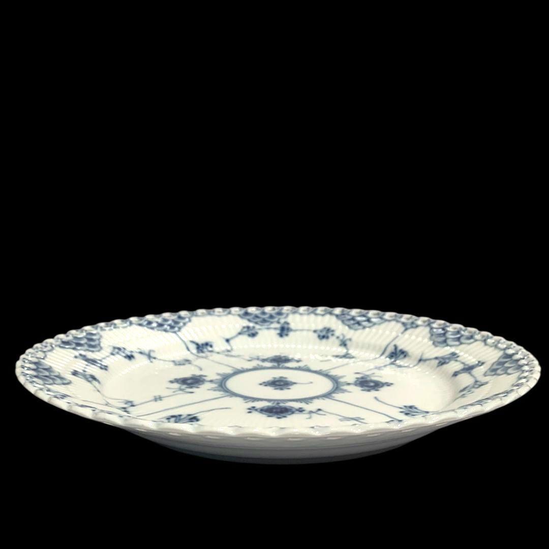 ロイヤルコペンハーゲン ブルーフルーテッド フルレース プレート 3枚セット