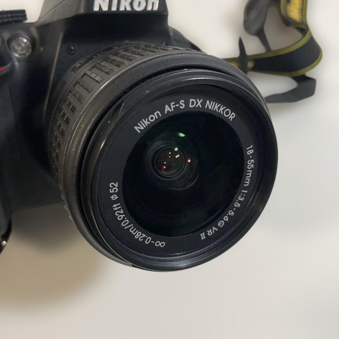 Nikon D3300 18-55mm VR II 有効画素数2416万画素