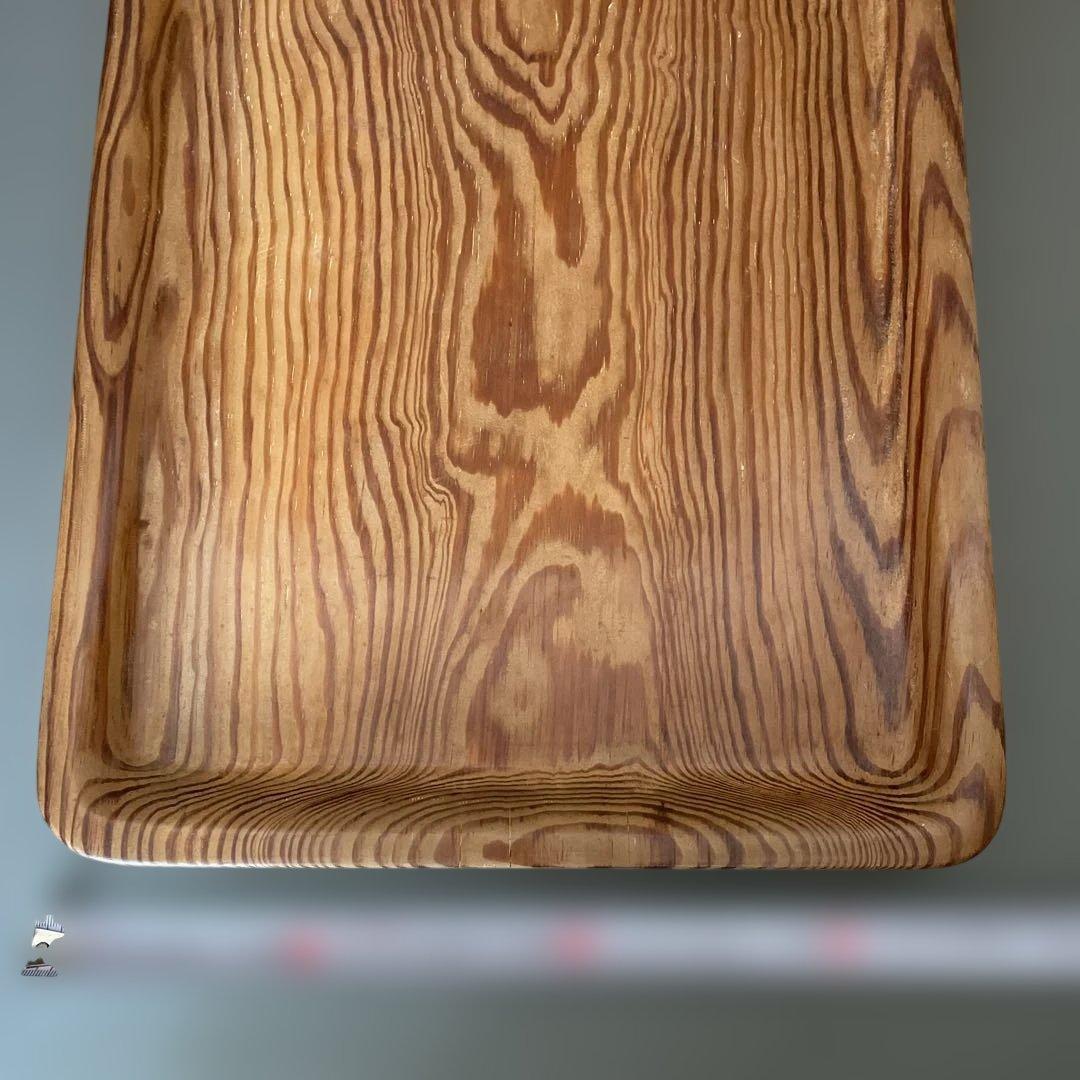 「時を纏う、肥松の角盆。」　　　　　　一献が特別になる盆　日常使いの盆