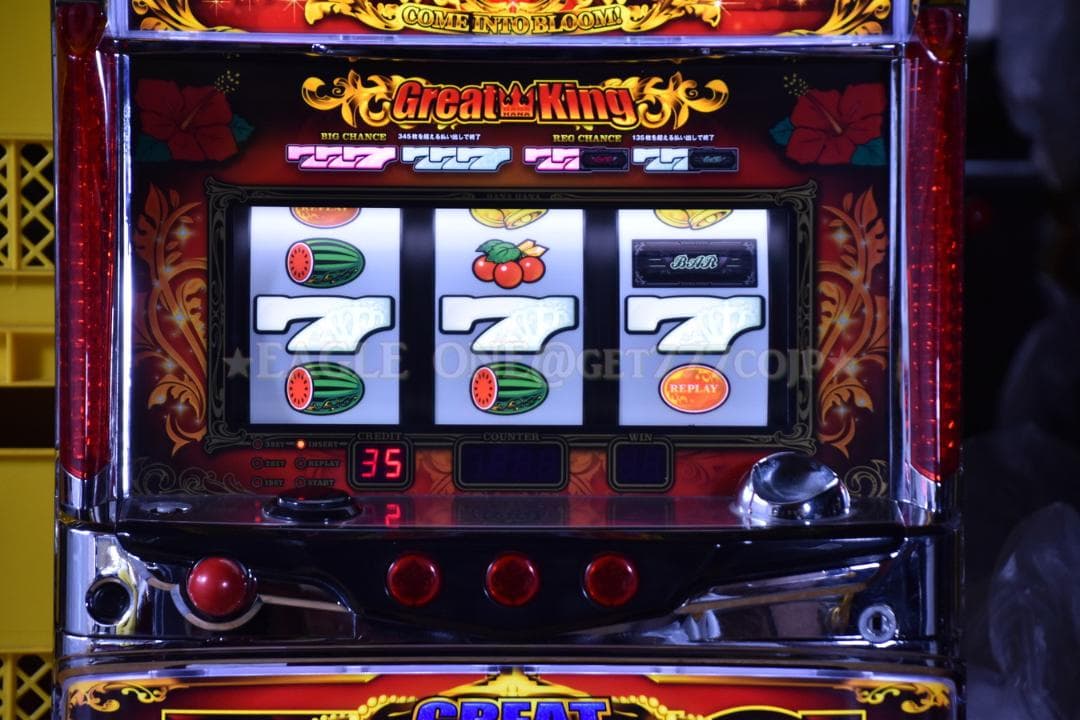 【名機】★グレートキングハナハナDX30★パイオニア★沖スロ★ジャンク★