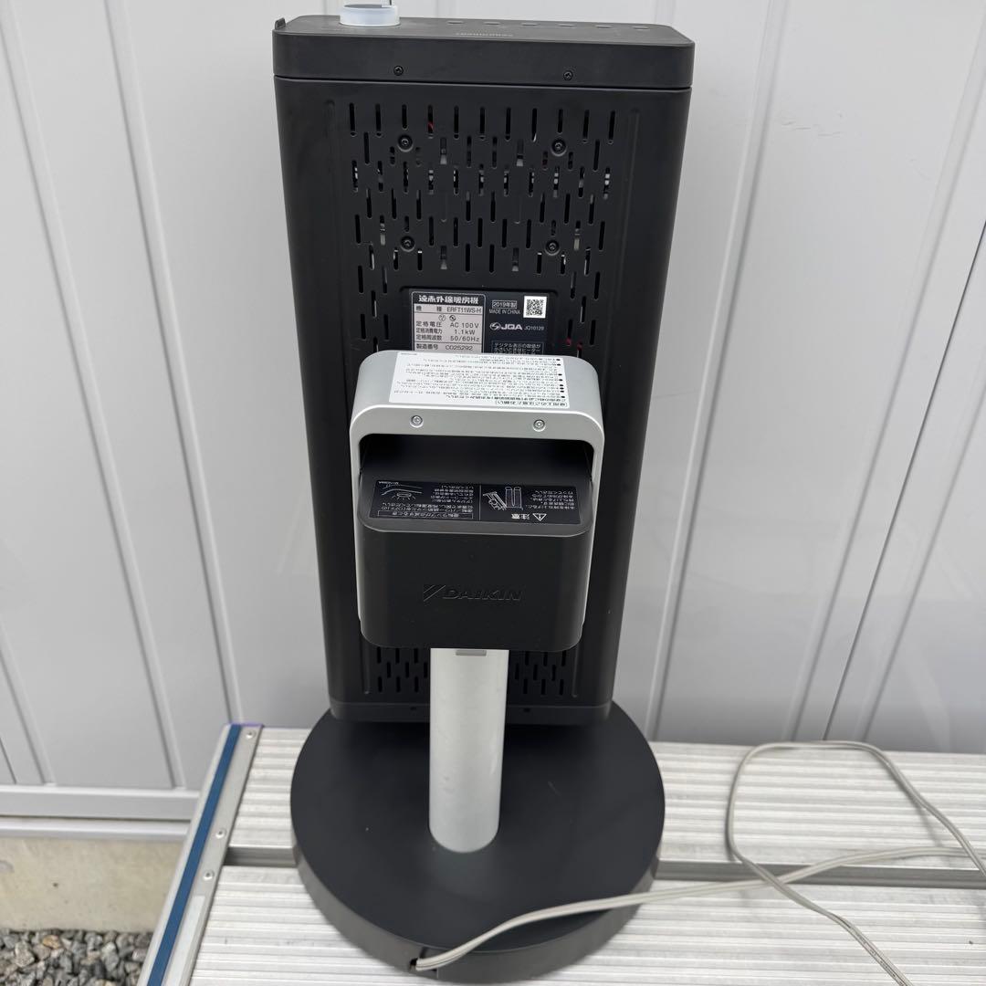 ダイキン セラムヒート ERFT11WS-H 1.1kw 2019年製
