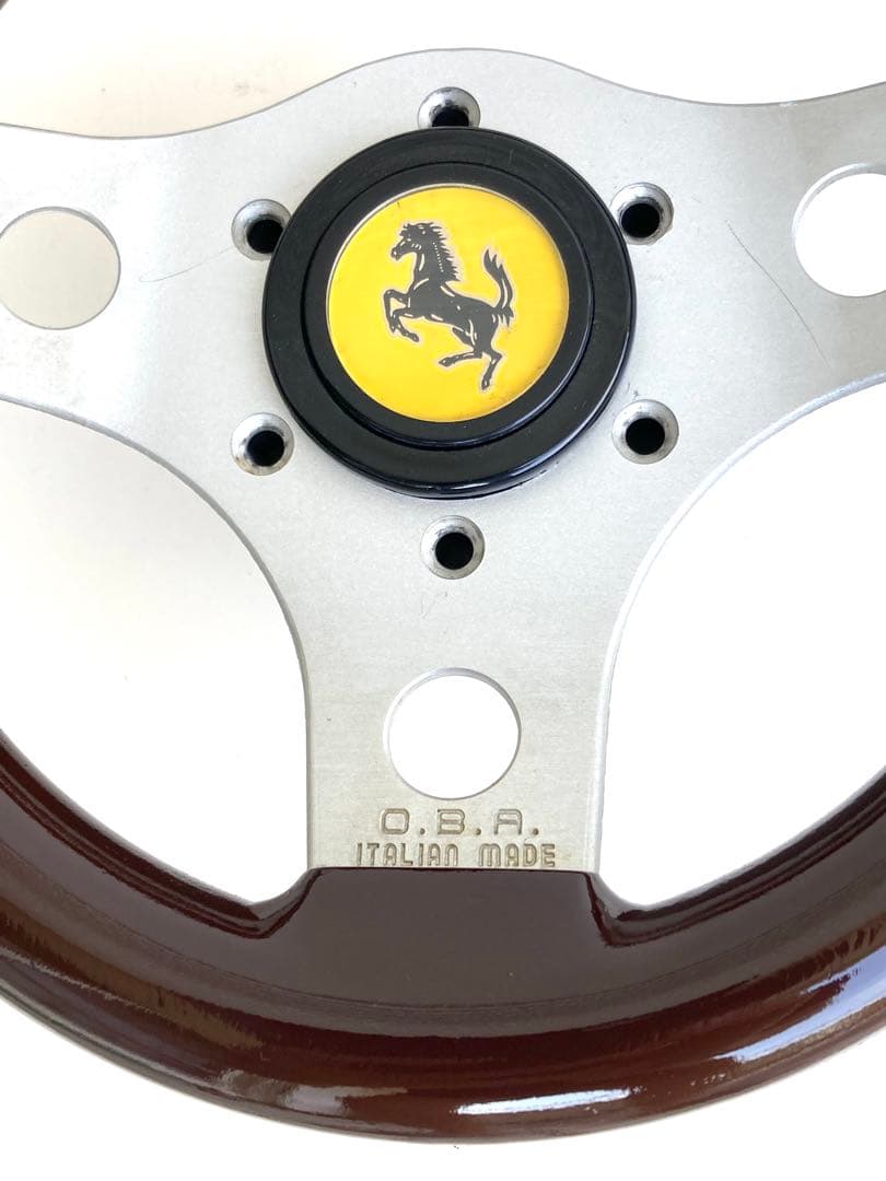 完全オリジナル‼️小径ウッドハンドル‼️23π‼︎街道レーサー‼️1点物‼️OBAベース‼️