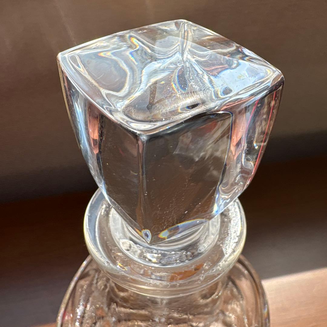 【当選品-非売品】 サントリー角ウイスキークリアガラス 空ボトル700ml