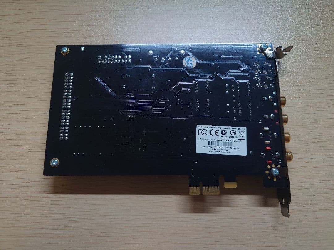 拡張カード Sound Blaster X-Fi Titanium HD