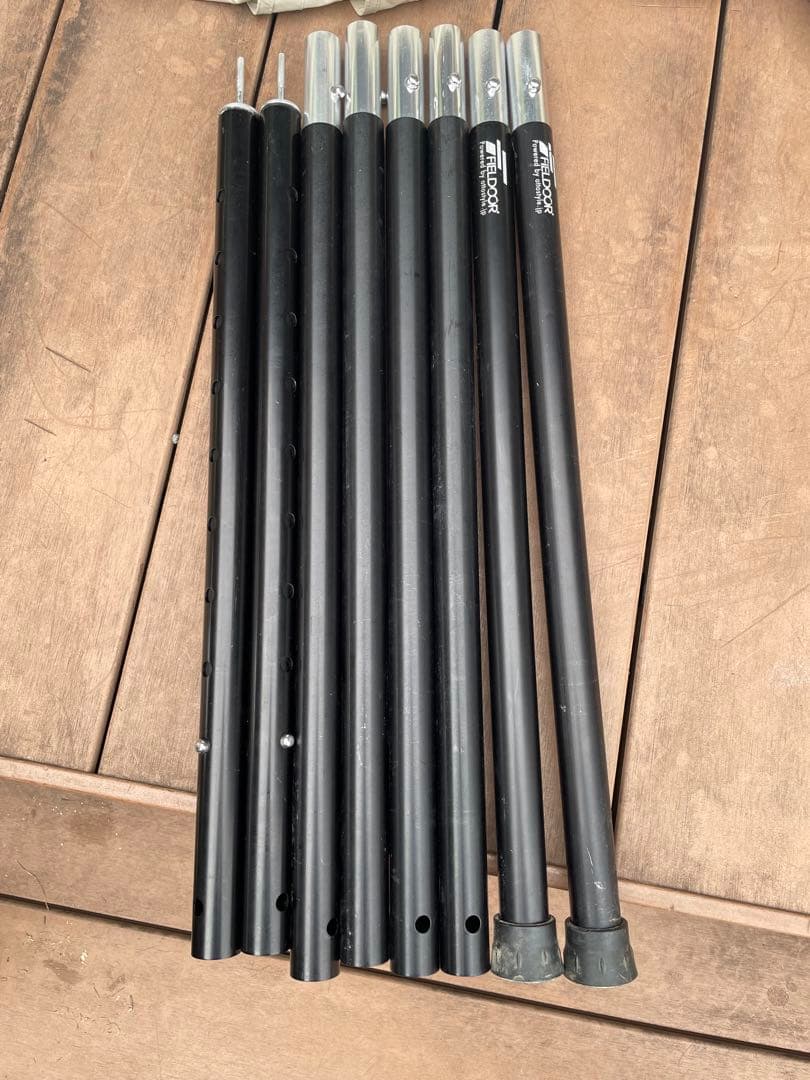 スノーピーク　ヘキサエヴォ pro アイボリー　ポールセット