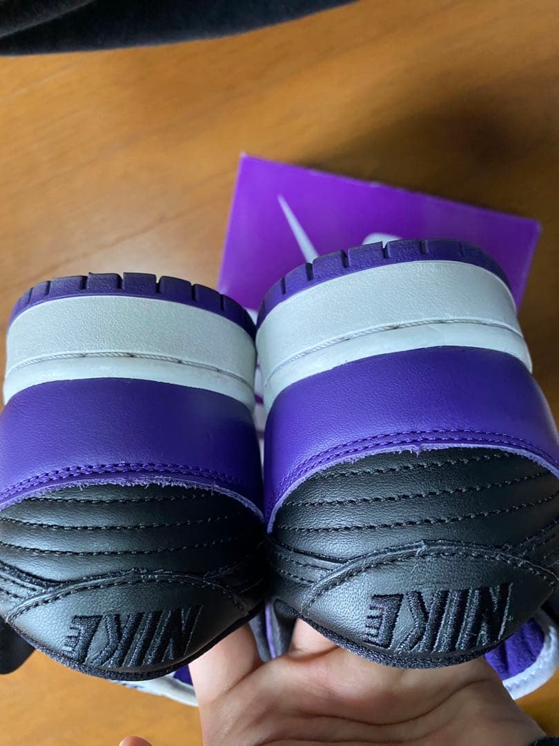 NIKE SB Dunk Low ブラック/パープル