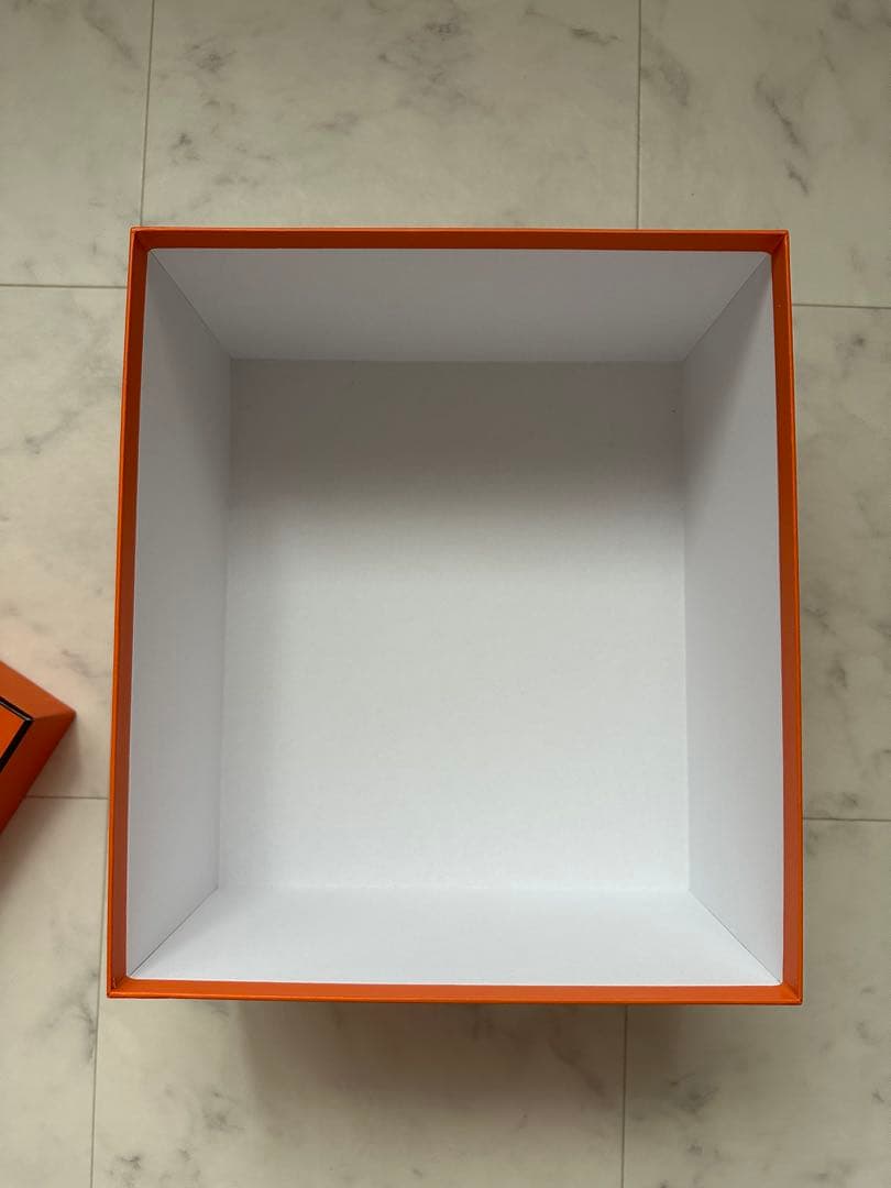 HERMES オレンジボックス　空箱　バーキン25