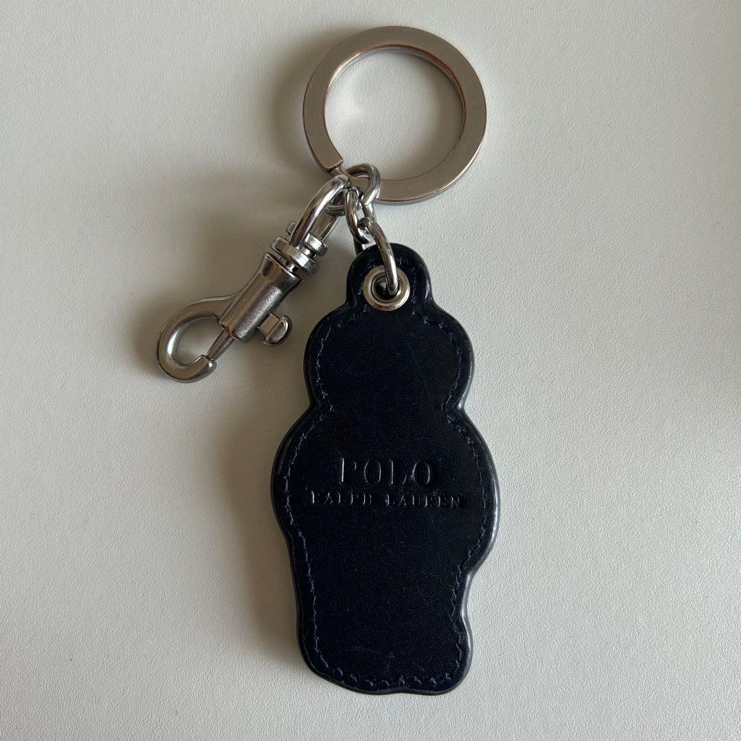 POLO RALPH LAUREN クマ刺繍キーホルダー　キーリング（箱付き）