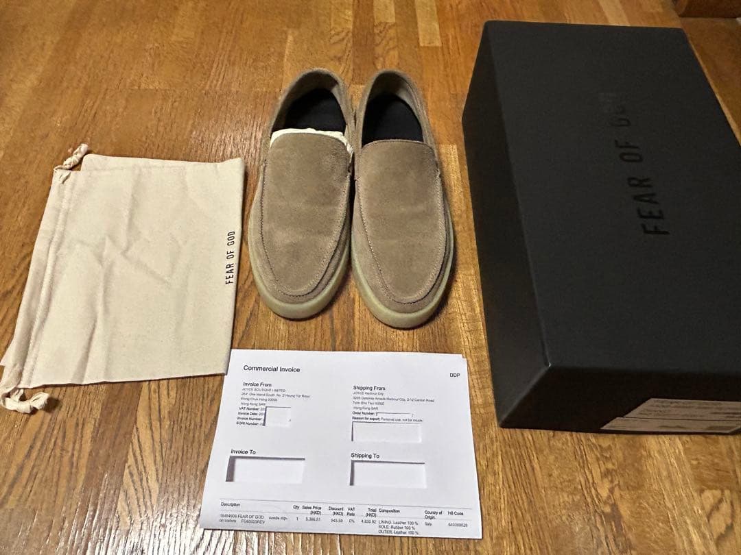 Fear of god the loafer フィアオブゴッド スリッポン
