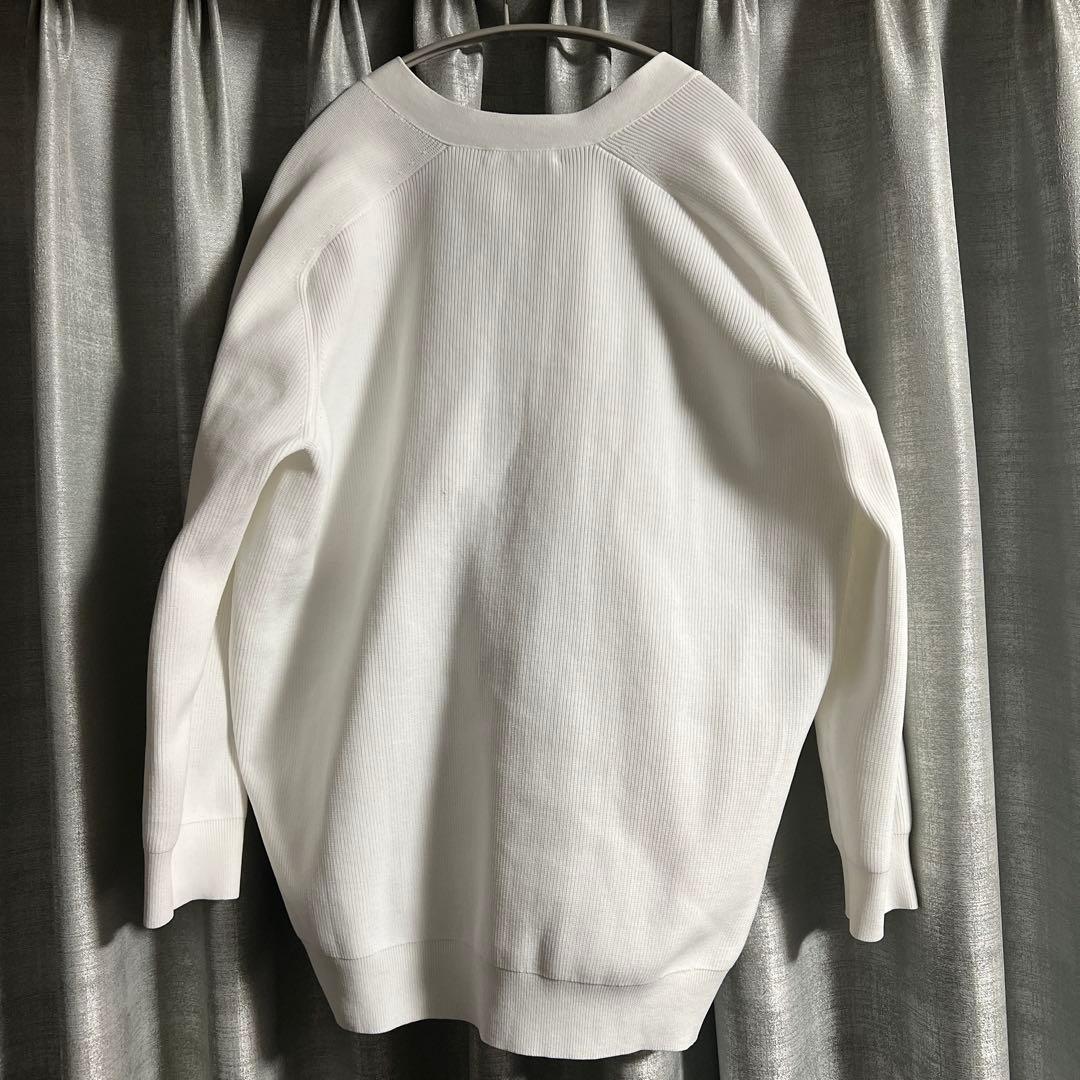 MADISONBLUE ホワイト ビックシルエット カーディガン