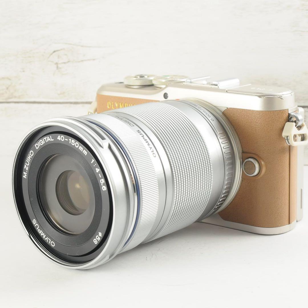 ❤️人気ブラウン❤️Wi-Fi &自撮り❤️OLYMPUS E-PL9