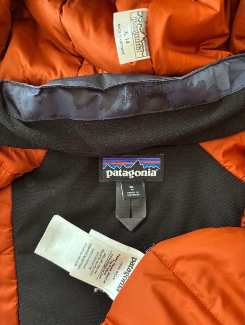 パタゴニア　スノーウェア スキーウェア 上着 ジュニア　XL 150 160