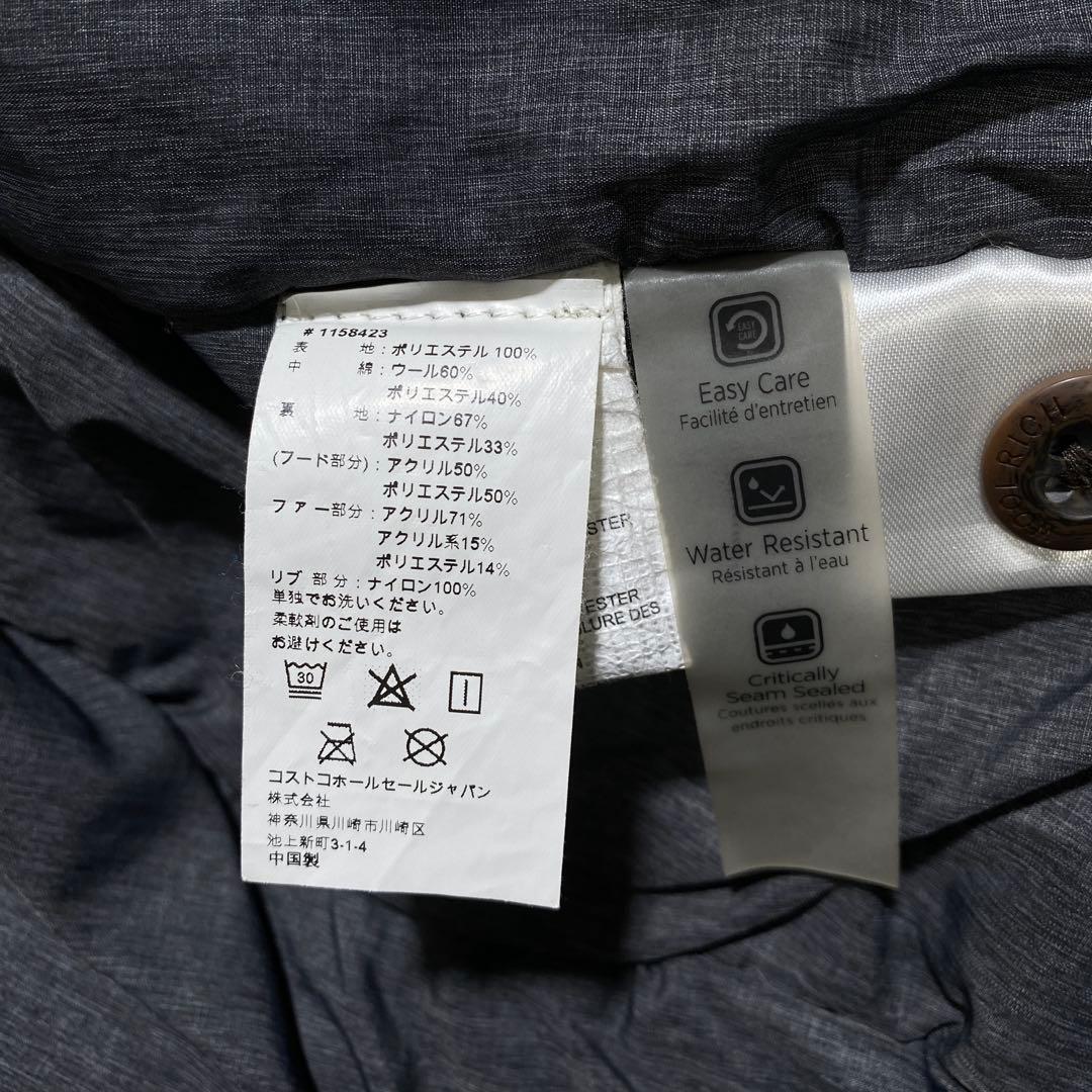 希少♡ウールリッチ ファー ビターチルウールロフトジャケット 中綿 ヘリンボーン