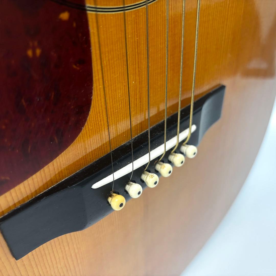 生産完了品【状態良好/レフティ】Morris アコギ　左利き　GOTOHペグ