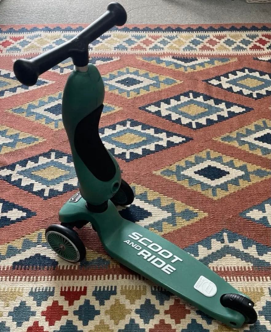 スクートアンドライド ハイウェイキック1 スチール 室内使用 美品