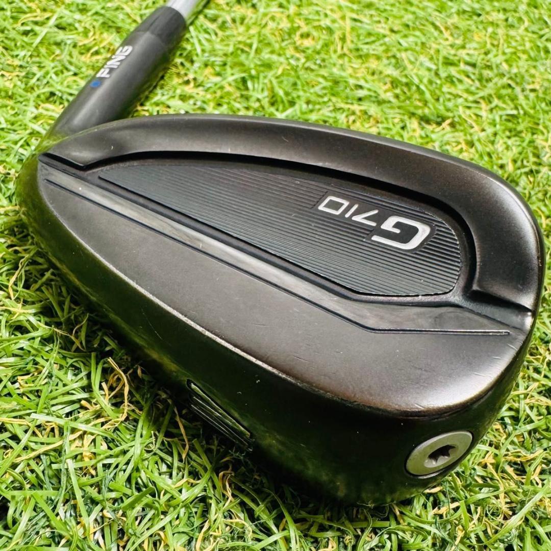 【良品】ピン G710 青ドット W ウェッジ メンズ 右利き用 スチール R