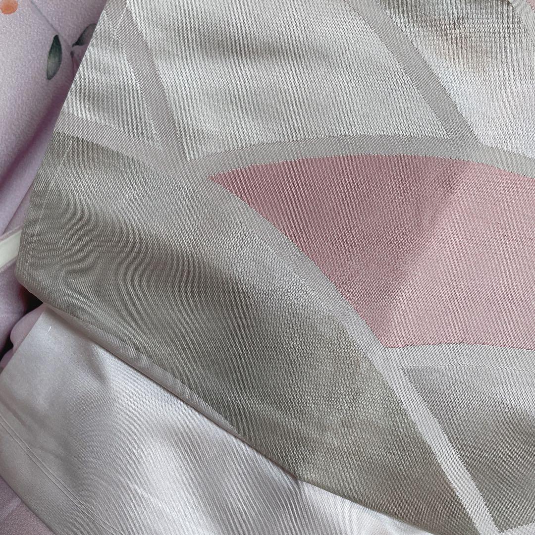 小紋　フルセット　実　枝葉　可愛らしい　お出掛け　お散歩　着物　P2