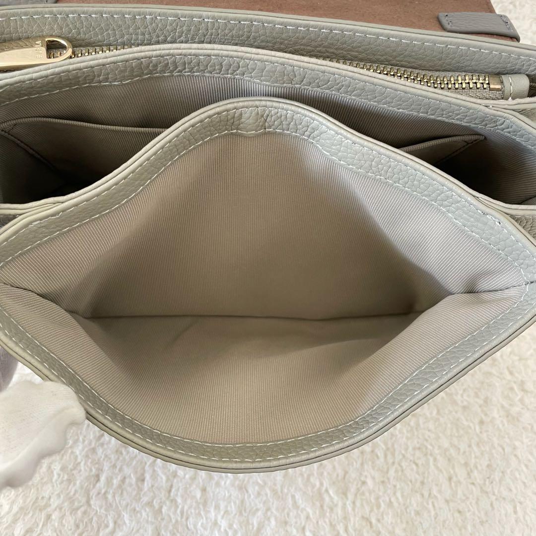 【美品】FURLA ショルダーバッグ ダフネ ハンドバッグ 2way バイカラー