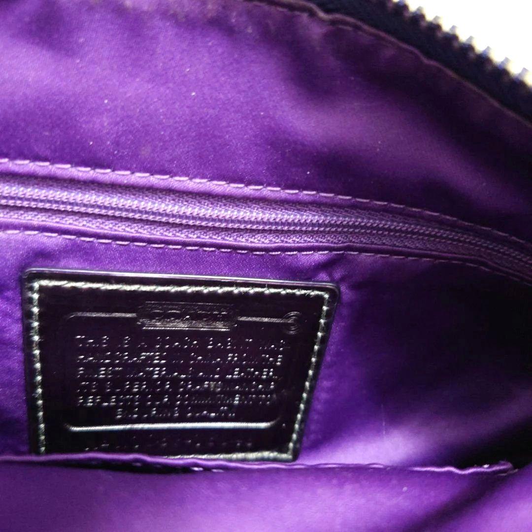 美品 COACH POPPY ハンドバッグ スパンコール