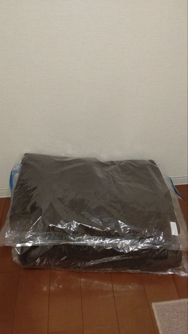フランネルこたつ布団 150x90 掛·敷セット　ダークブラウン