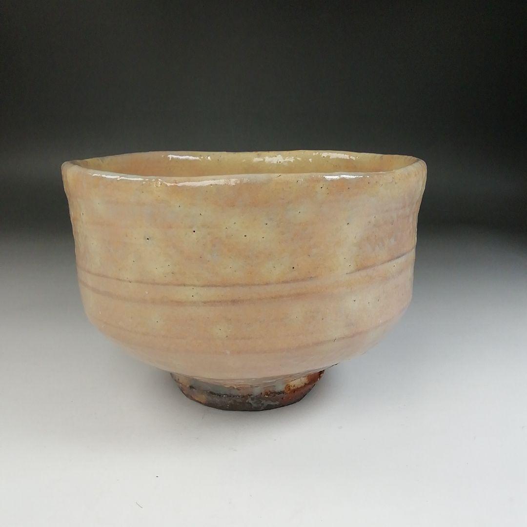Ｔ１８８　茶碗　『萩茶碗』『梅田陶楽』　共箱　抹茶碗　茶道具