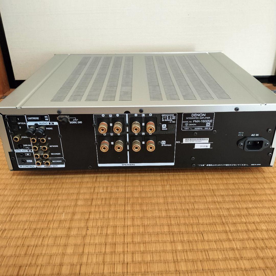 DENON 1600NE AVアンプ シルバー 2018年製