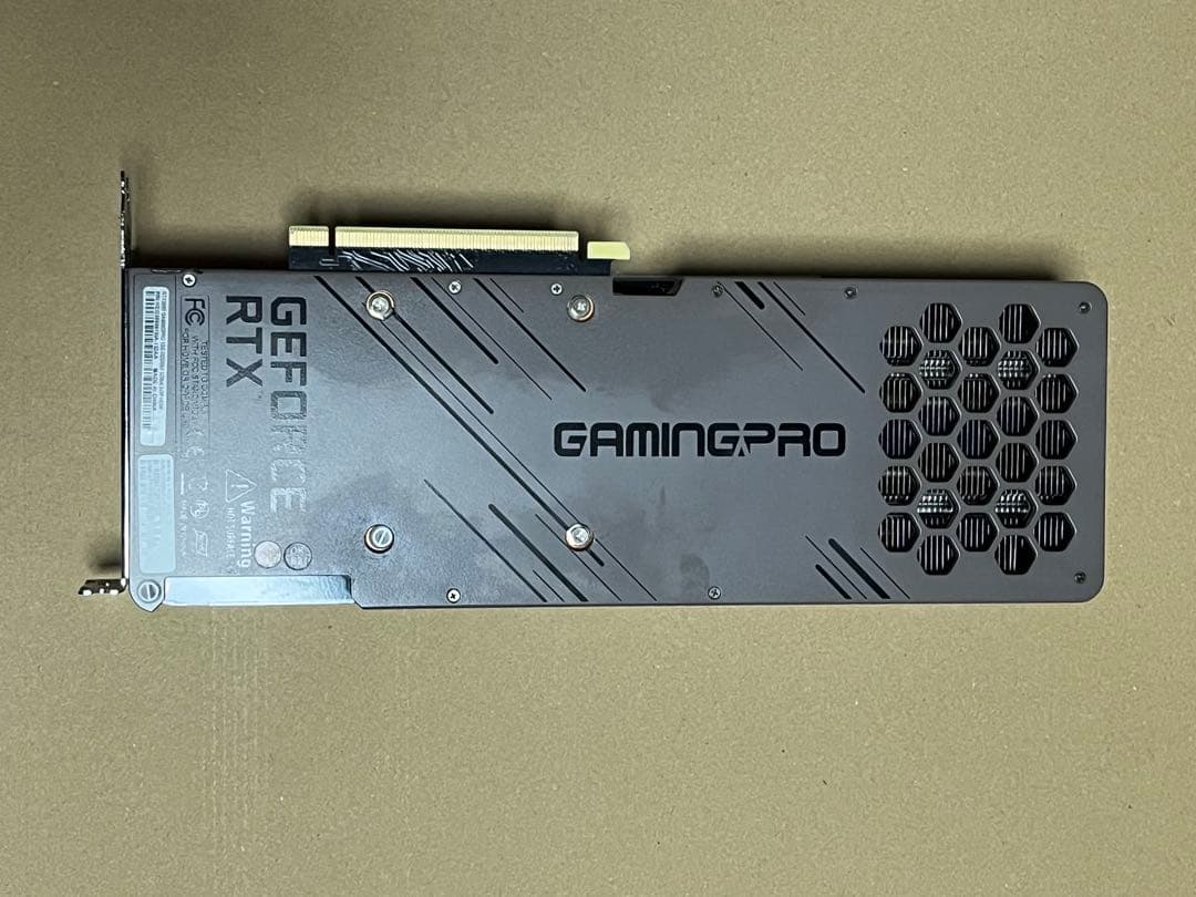 [動作確認済]Palit GeForce RTX 3080 GamingPro