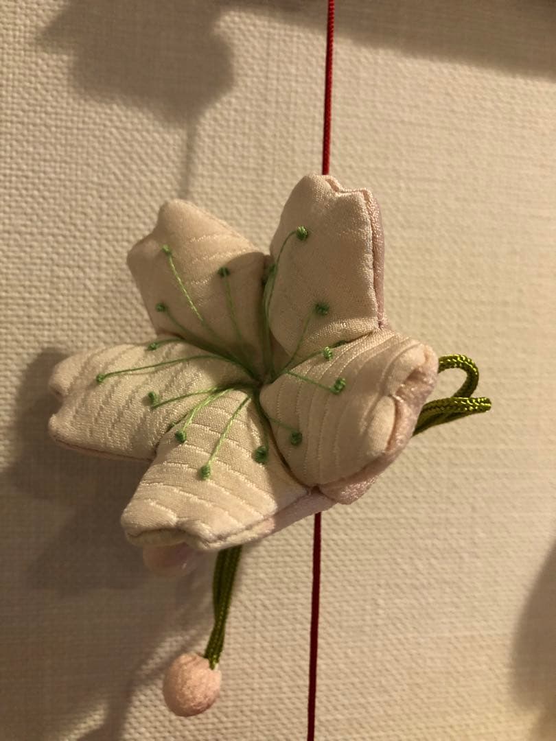 【匿名配送】桃の節句の壁掛け②　吊るし飾り　吊るし雛